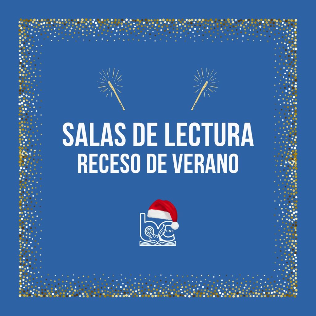 Salas de lectura durante el receso de verano