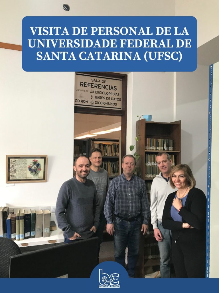 VISITA DE PERSONAL DE LA UNIVERSIDADE FEDERAL DE SANTA CATARINA