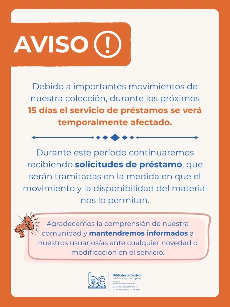 AVISO DE FUNCIONAMIENTO